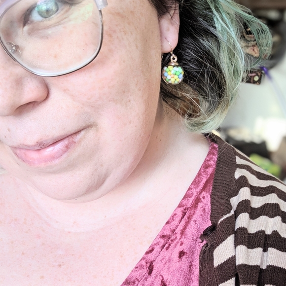 Candy Jar dangle earrings - Picture 4 of 7